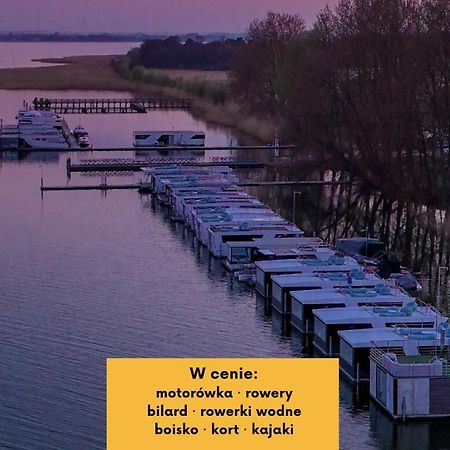 Ht Houseboats - Domki Na Wodzie - Sauna, Motorowka, Rowerki Wodne Mielno Exterior foto
