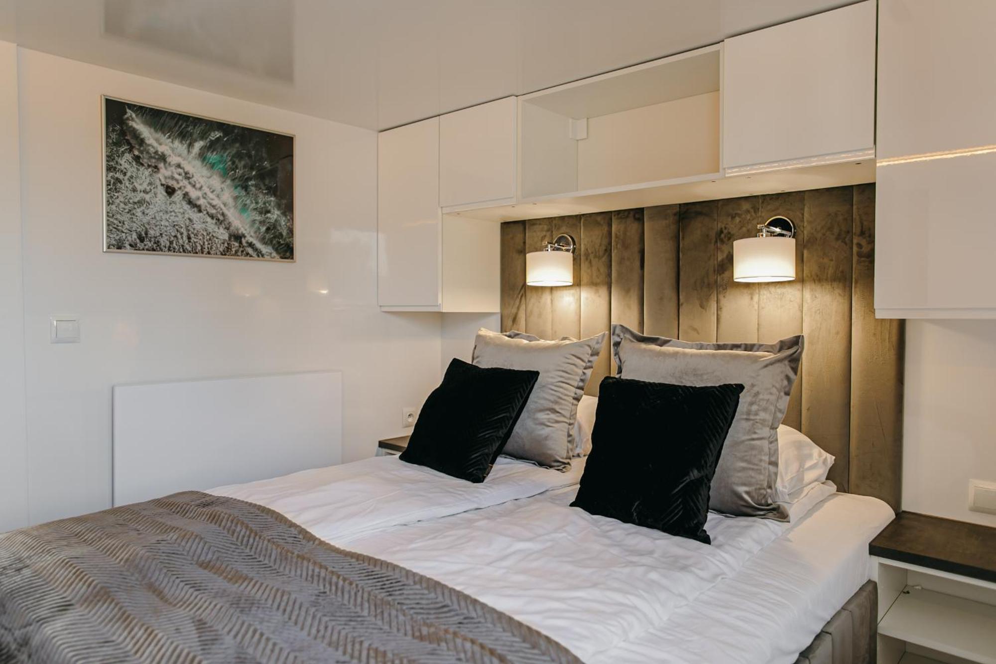 Ht Houseboats - Domki Na Wodzie - Sauna, Motorowka, Rowerki Wodne Mielno Zimmer foto